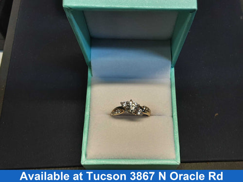Women's Ring - Yellow Gold 14k (.585) 2.9 grams Size 8