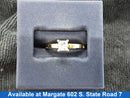 Women's Ring - Solitaire - Yellow Gold 14k (.585) 3.6 grams Size 7