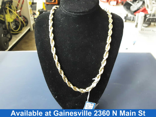 Rope Chain - Yellow Gold 14k (.585) 9 grams 22 inch