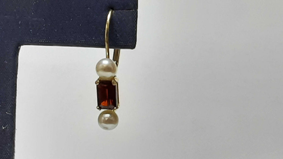 Jacket Earrings - Yellow Gold 14k (.585) 2.1 grams