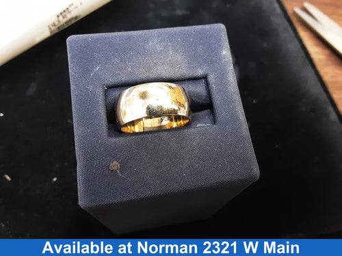 Ring - Wedding Band - Yellow Gold 14k (.585) 5.9 grams Size 6