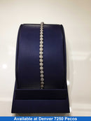 Tennis Bracelet - White Gold 10k (.417) 11 grams 7 inch