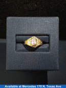 Women's Ring - Yellow Gold 10k (.417) 1.2 grams Size 4