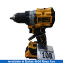 Dewalt Dcd800 Yellow Cordless Standard Drill