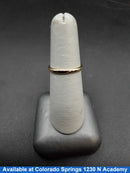 Ring - Wedding Band - Yellow Gold 18k (.750) 1.9 grams Size 6.5