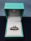 Women's Ring - White Gold 10k (.417) 3 grams Size 9
