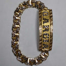 Bracelet - Yellow Gold 10k (.417) 48 grams 8 inch