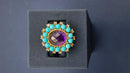 Women's Ring - Yellow Gold 10k (.417) 7.3 grams Size 8