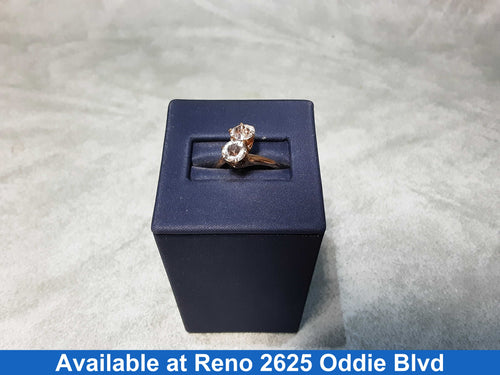 Women's Ring - Yellow Gold 14k (.585) 3.3 grams Size 6.5