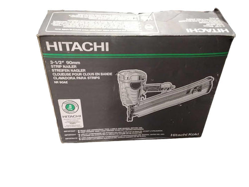 Hitachi Nr90ae Silver Pneumatic Framing Nailer