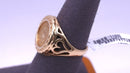 Coin Ring - Yellow Gold 14k (.585) 7.5 Grams Size 7