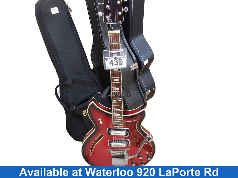 Kingston 702t Red Electric Steel Guitar