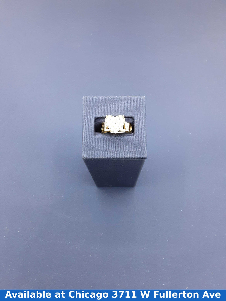 Women's Ring - Yellow Gold 10k (.417) 3 grams Size 7