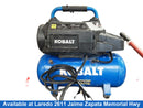 Kobalt Lk3197 Blue Electric Compressor