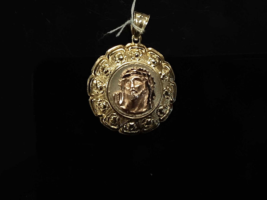Religious Pendant - Yellow Gold 14k (.585) 7.1 grams