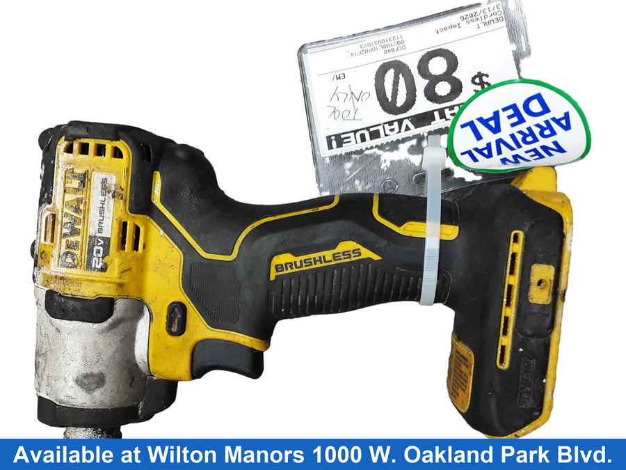Dewalt Dcf840 Yellow Cordless Impact Drill
