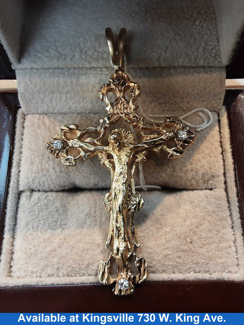 Religious Pendant - Yellow Gold 10k (.417) 7.3 grams
