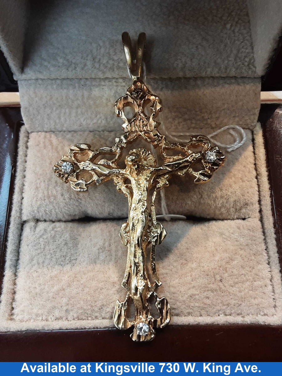 Religious Pendant - Yellow Gold 10k (.417) 7.3 grams