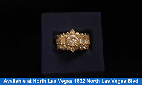 Women's Ring - Yellow Gold 14k (.585) 10.1 grams Size 7
