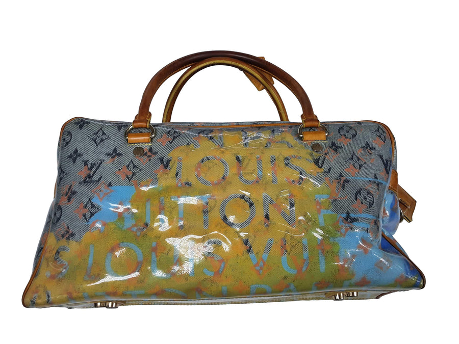 Louis Vuitton Lv Monogram Pulp Defile Weekender Multi-color Purse / Handbag