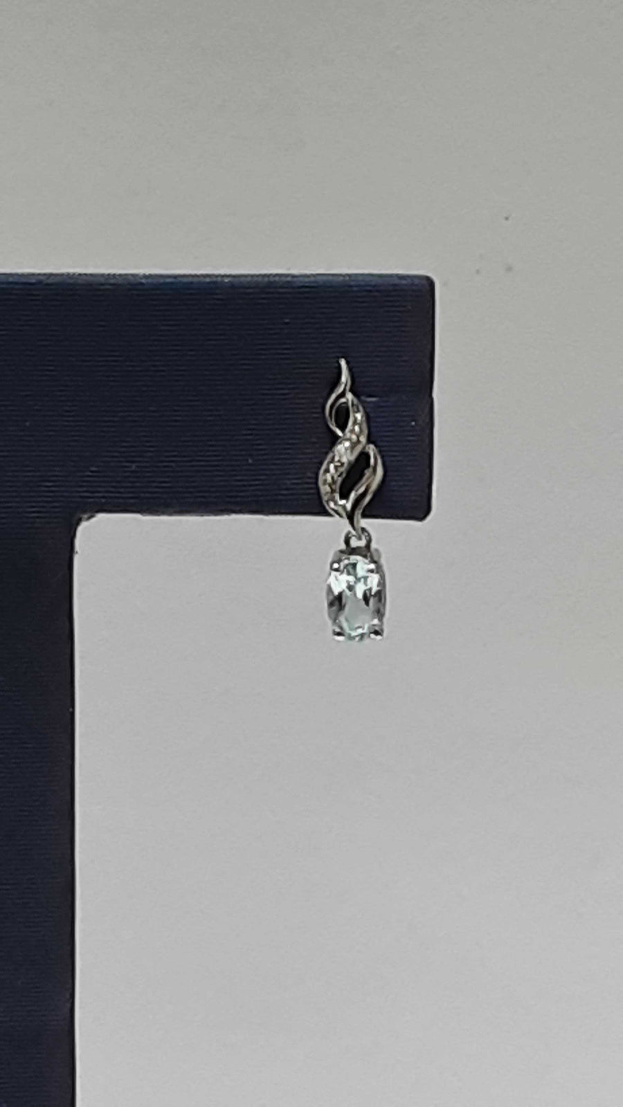 Jacket Earrings - White Gold 10k (.417) 1.5 grams
