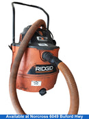 Ridgid 6gal Orange Wet / Dry Vacuum