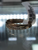 White Gold 10k (.417) 1.6 grams Size 6