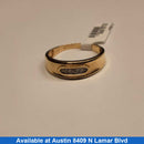 Men's Ring - Yellow Gold 10k (.417) 3.9 grams Size 13.5
