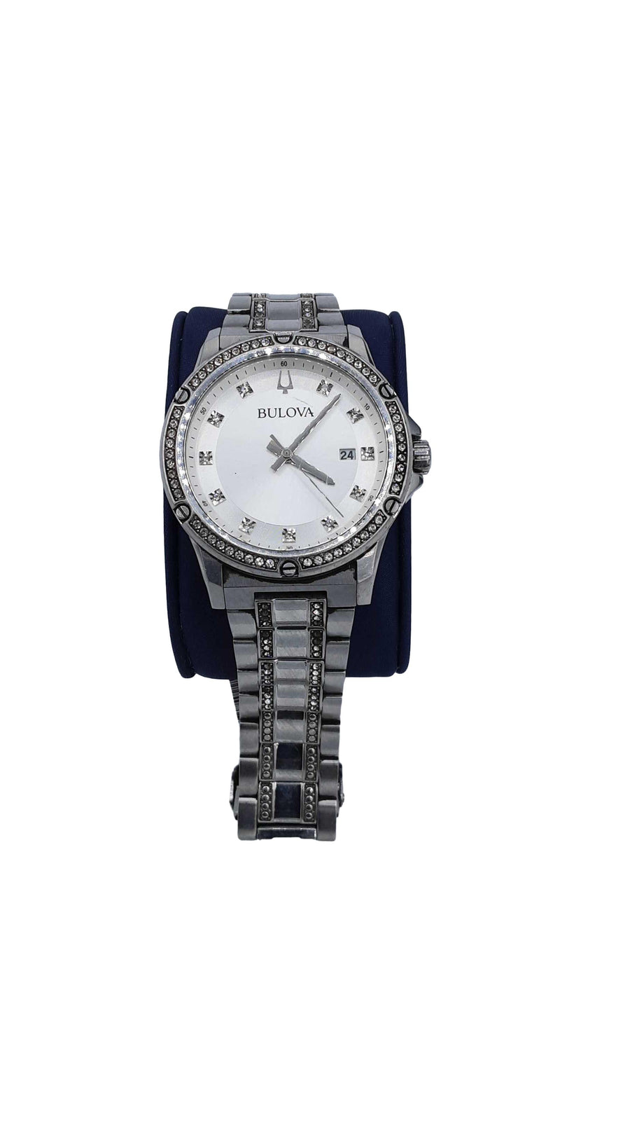 Bulova 96b430 Silver Regular Watch