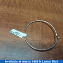 Bangle Bracelet - Silver 4.3 grams 4 inch