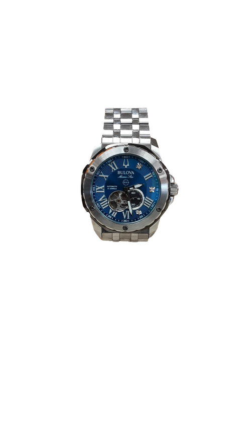 Bulova 98d184 Silver Regular Watch