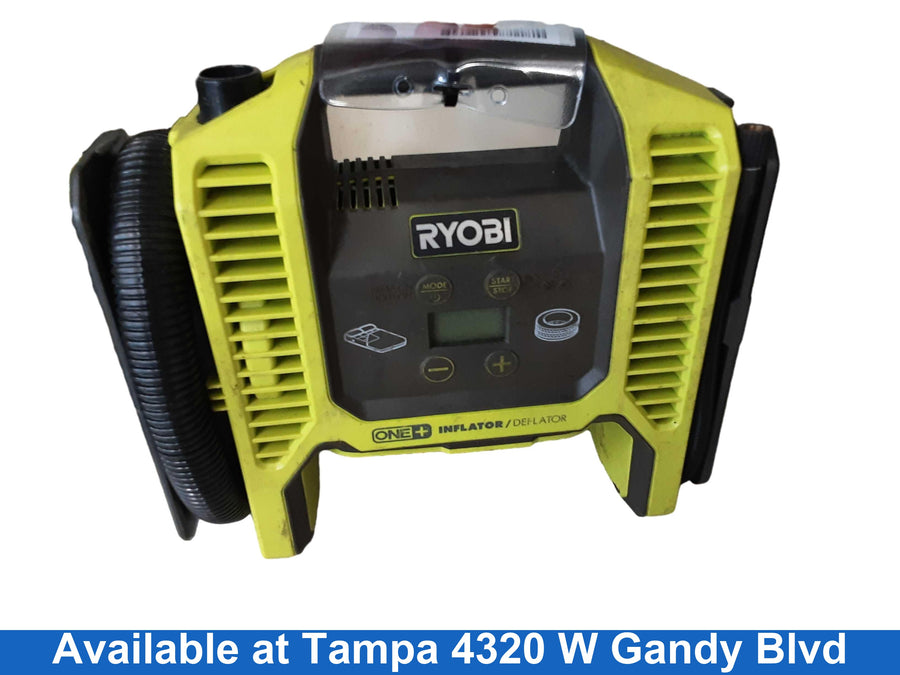 Ryobi P747 Green Electric Compressor