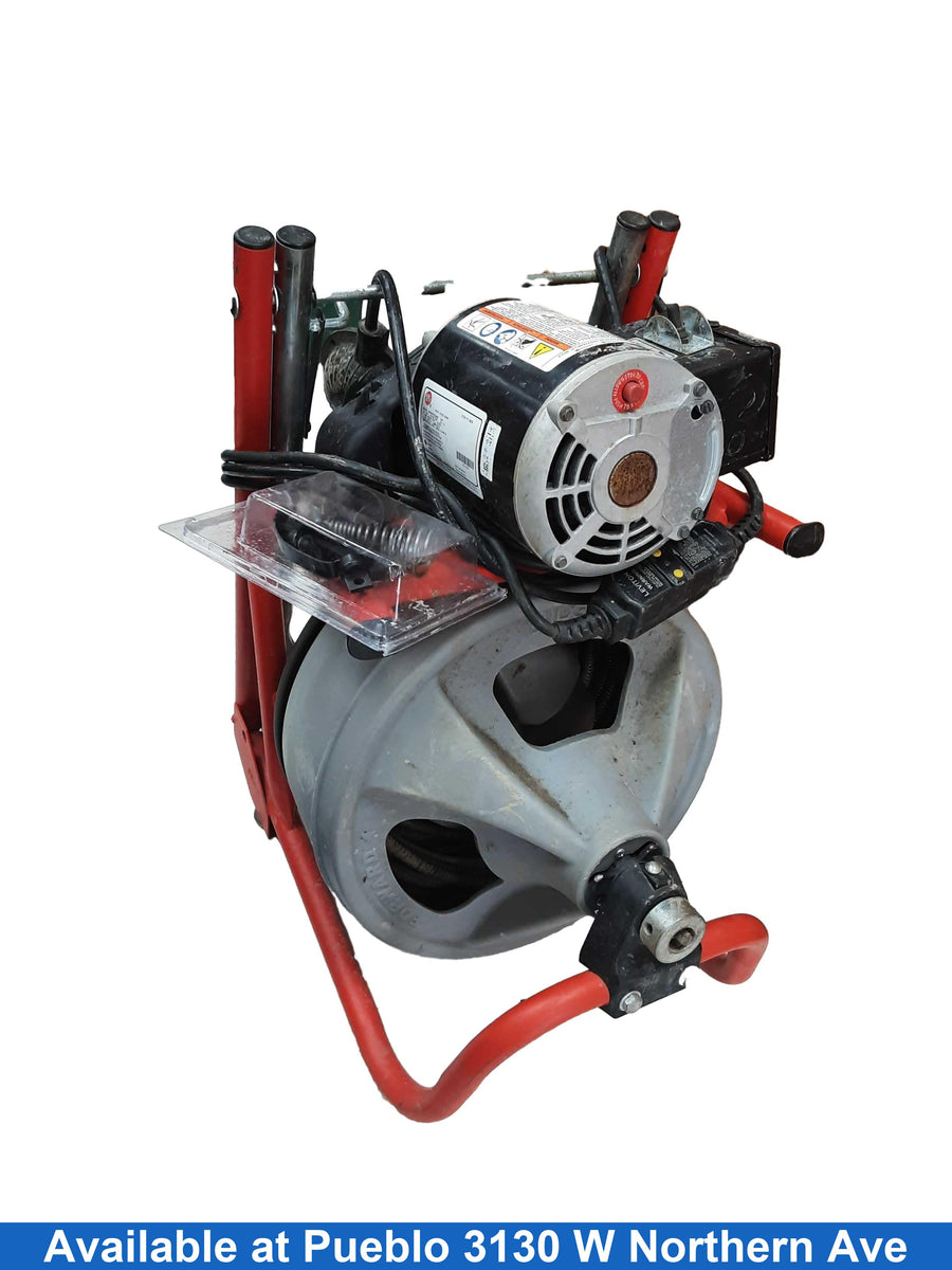 Ridgid K400t2 Orange Electric Drain Snake