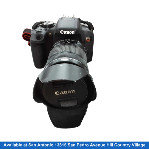 Canon Eos Rebel T7i Black Digital SLR Camera
