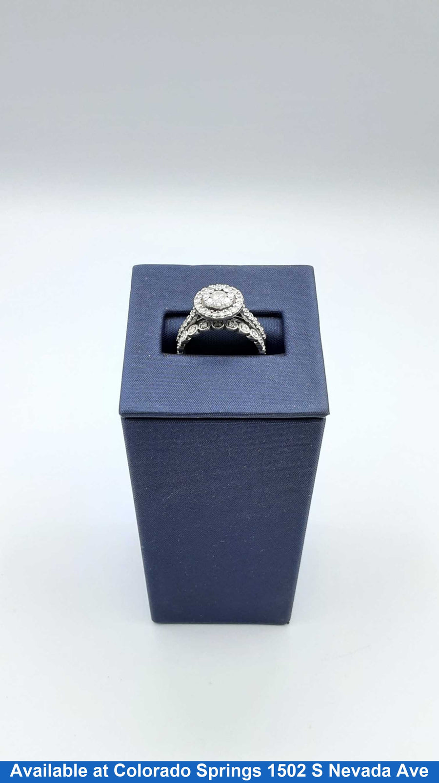 Women's Ring - White Gold 10k (.417) 3.4 grams Size 5
