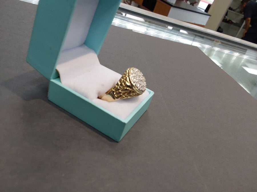 Men's Ring - Yellow Gold 14k (.585) 11.2 grams Size 15