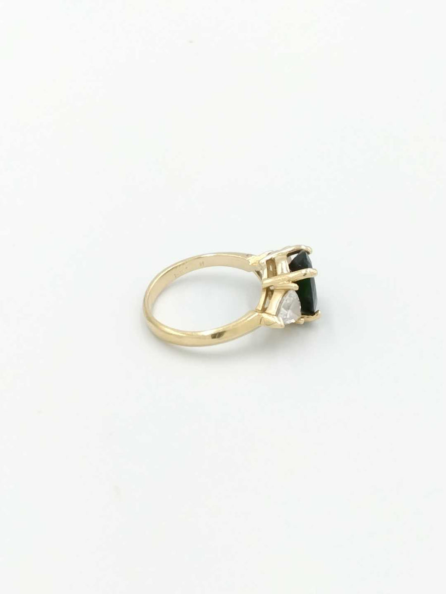 Women's Ring - Yellow Gold 14k (.585) 4.3 grams Size 6