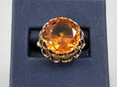 Women's Ring - Yellow Gold 10k (.417) 7.6 grams Size 7.5