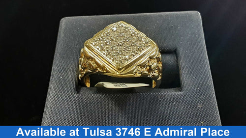 Women's Ring - Yellow Gold 10k (.417) 5.1 grams Size 8