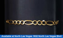 Figaro Bracelet - Yellow Gold 10k (.417) 5.3 grams 8 inch