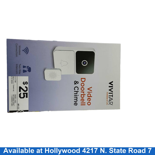 Vivitar Db201-noc White Security Camera Only