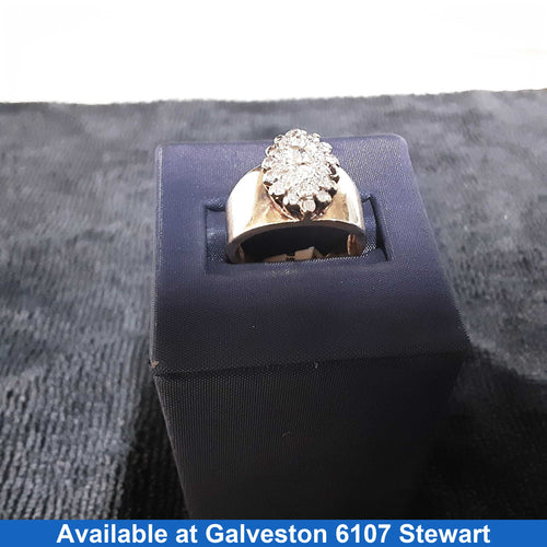Women's Ring - Yellow Gold 10k (.417) 4.3 grams Size 6