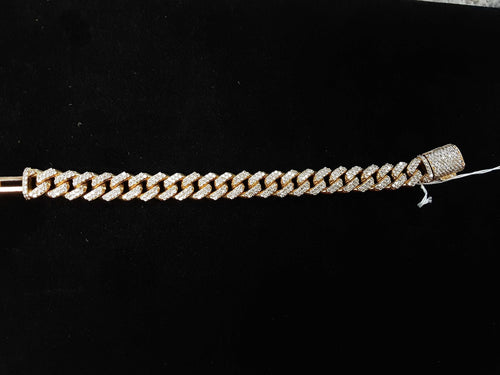 Cuban Link Bracelet - Yellow Gold 10k (.417) 79.2 grams 9 inch