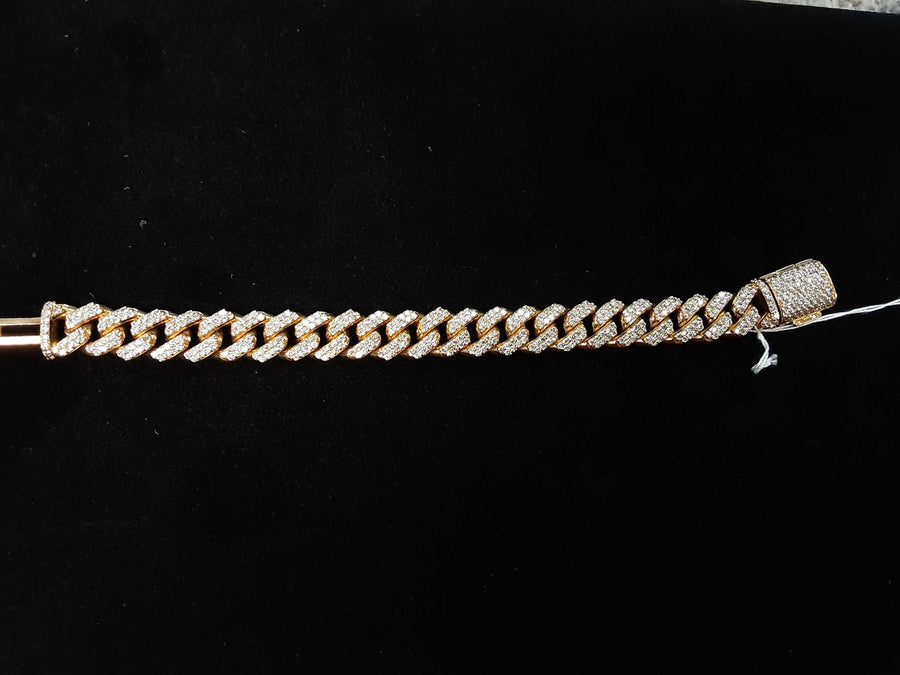 Cuban Link Bracelet - Yellow Gold 10k (.417) 79.2 grams 9 inch