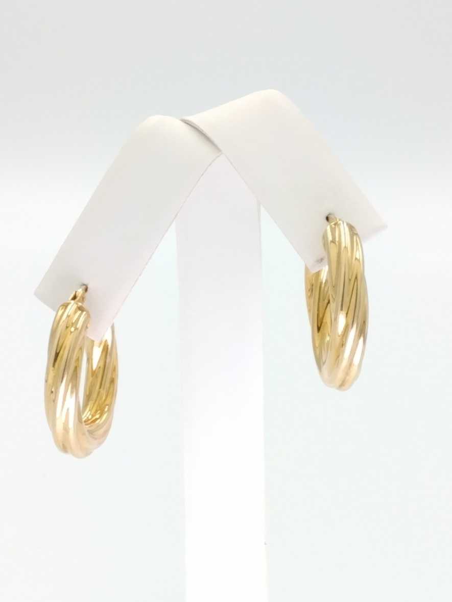 Shrimp Earrings - Yellow Gold 14k (.585) 3.8 grams