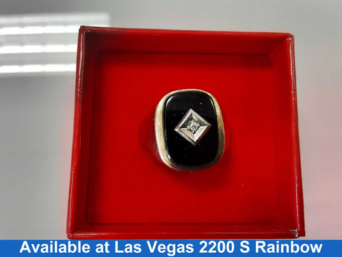 Men's Ring - Yellow Gold 10k (.417) 9.3 grams Size 12