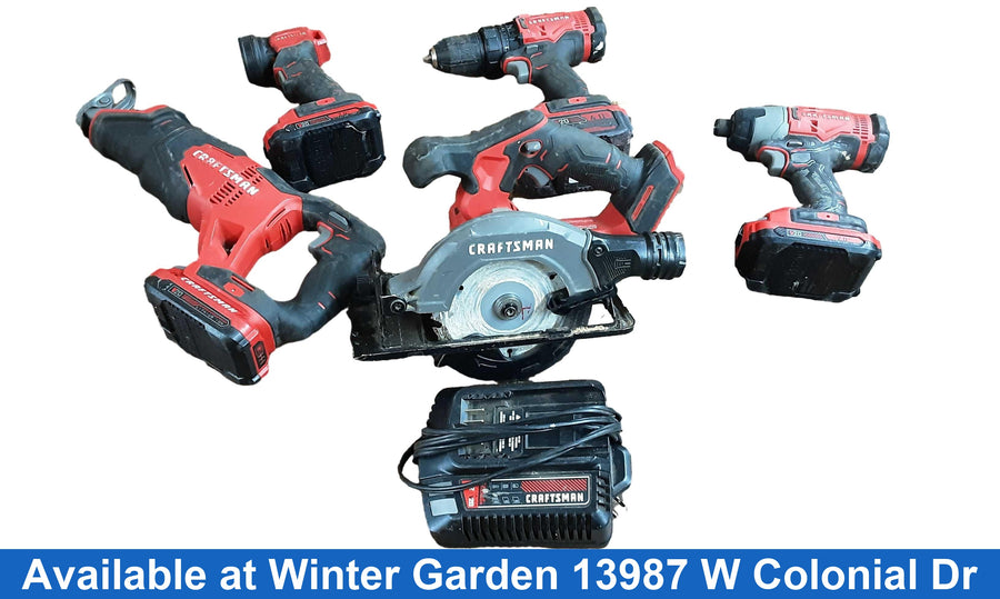 Craftsman Cmcf800 Red Cordless Standard Drill