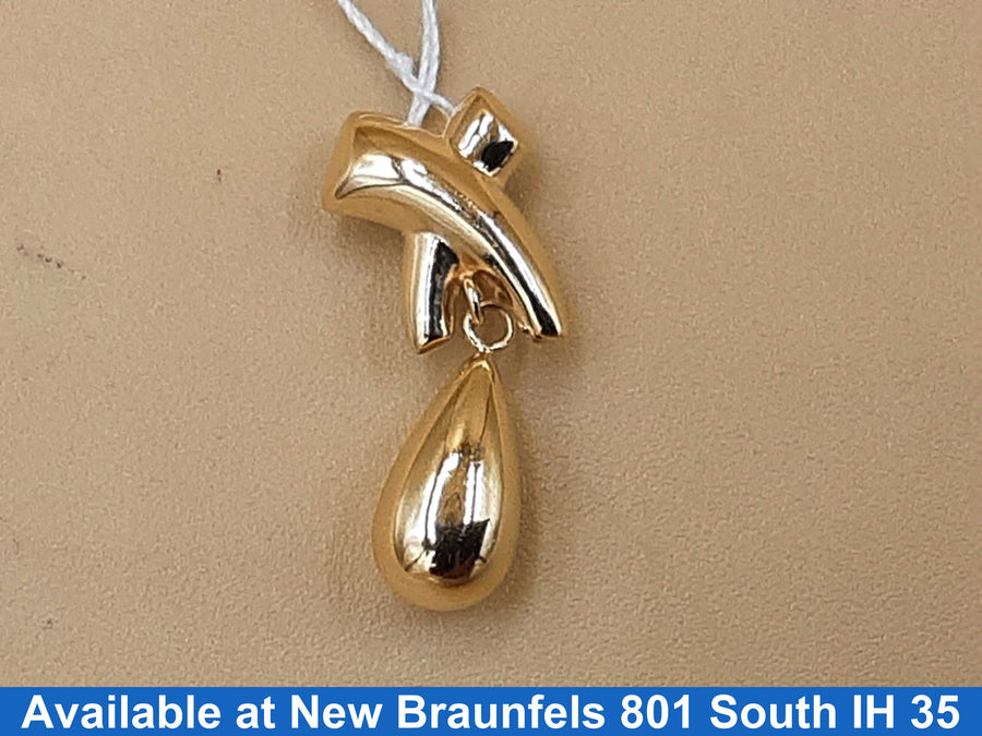 Symbol Pendant - Yellow Gold 14k (.585) 1.1 grams