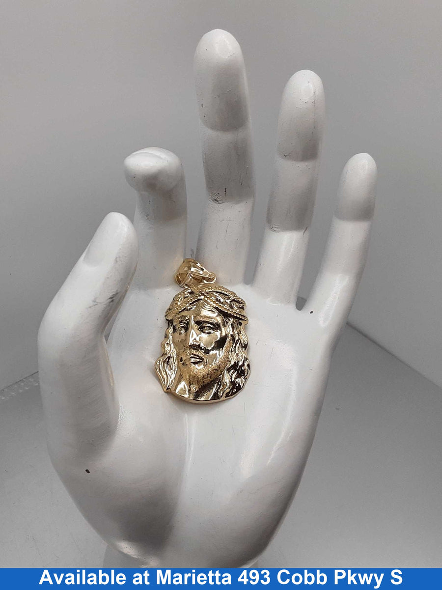 Religious Pendant - Yellow Gold 10k (.417) 4.9 grams