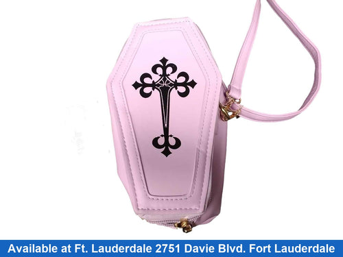 Coffin Na Pink Purse / Handbag